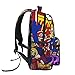 Vkaxopt Backpack Shark Teeth Camo Backpacks Travel Laptop Daypack Big Capacity Bookbag Fashion Durable Back Pack for School Boy Girl Men and Women-SuperGraffiti