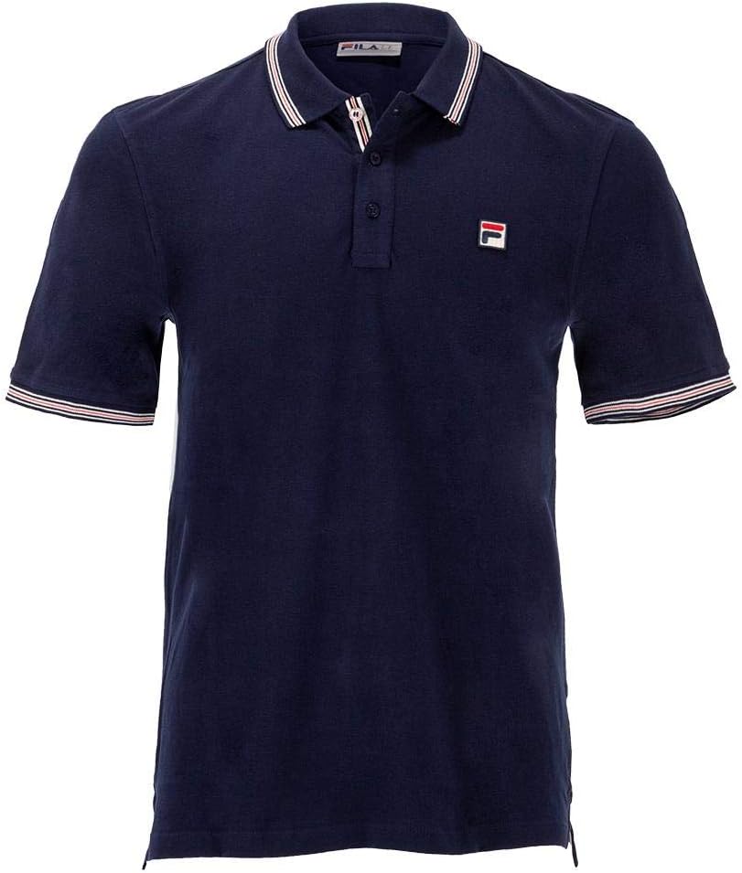 Fila Matcho 3 Polo Shirt Small Peacoat