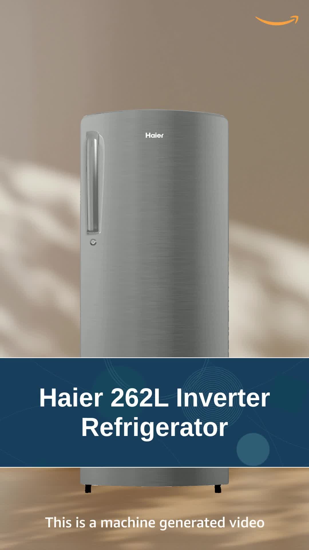 Haier 262L 3 Star with Inverter Direct-Cool Single Door Haier 262L 3 Star with Inverter Direct-Cool Single Door