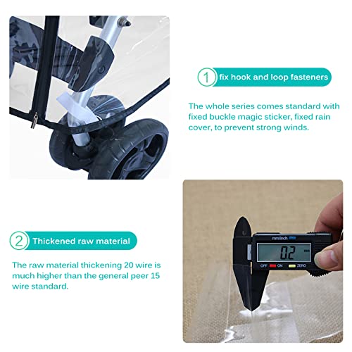 YUNYODA Parapioggia universale per passeggino