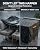 Outdoor Patio Furniture Cover Rectangular, Heavy Duty 600D Waterproof Cover for Table & Chair Set, Windproof, UV Resistant, All-Season Protection for Backyard,Deck & Garden,64" L x 52" W x 28" H,Black