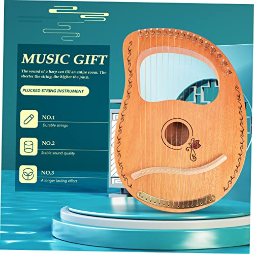 Vaguelly 1 Conjunto Lira De 16 Cordas Instrumento Oud Presentes Grego Presentes Para Crianças Instru