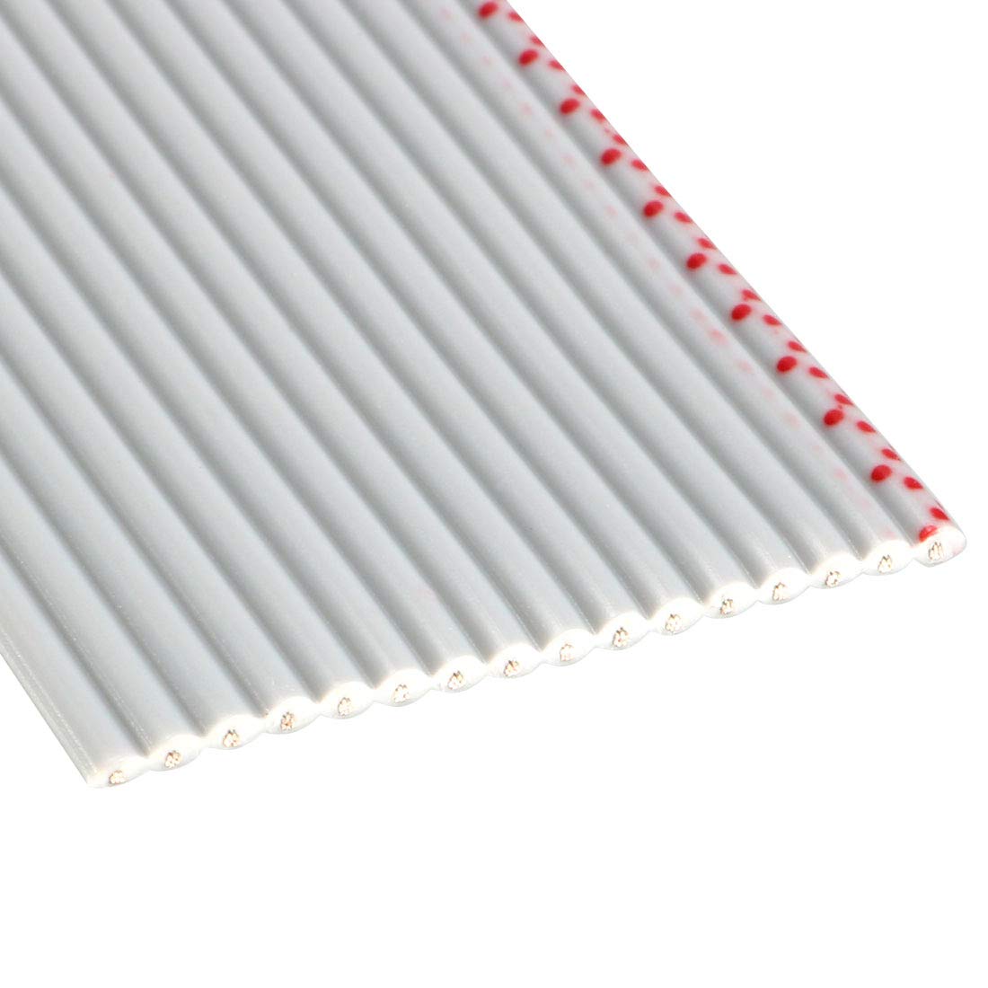 type L long ribbon magnolia gray/Mサイズ Amazon.com: uxcell Flat Ribbon Cable 16P Gray Wire 1.27mm Pitch 2