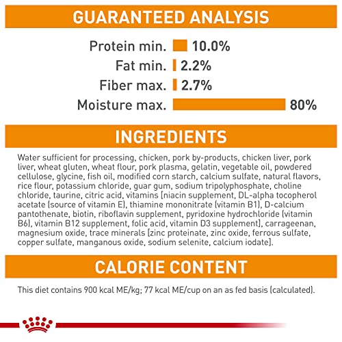 Royal Canin Feline Care Nutrition Hair & Skin Care Thin Slices in Gravy Canned Cat Food, 3 Ounce (Pack of 24)