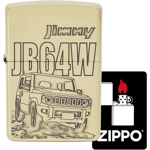 Encendedor Zippo Suzuki Jimney BS dorado de latón