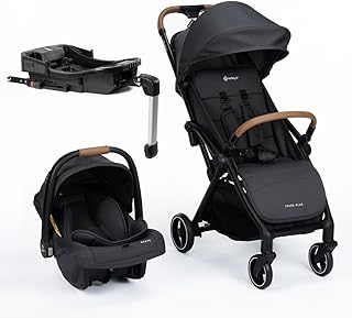 Travel System Safety 1st, Spark Plus Trio, com Isofix, 0 meses a 22 kg, Black Graphite