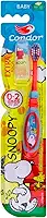 Escova Dental Infantil Snoopy 0 a 2 Anos, Condor, Multicor