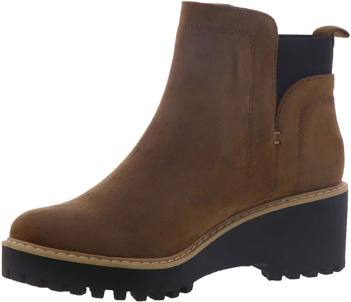 DV Dolce Vita Womens Rielle Ankle Boot, Cognac, 8 US