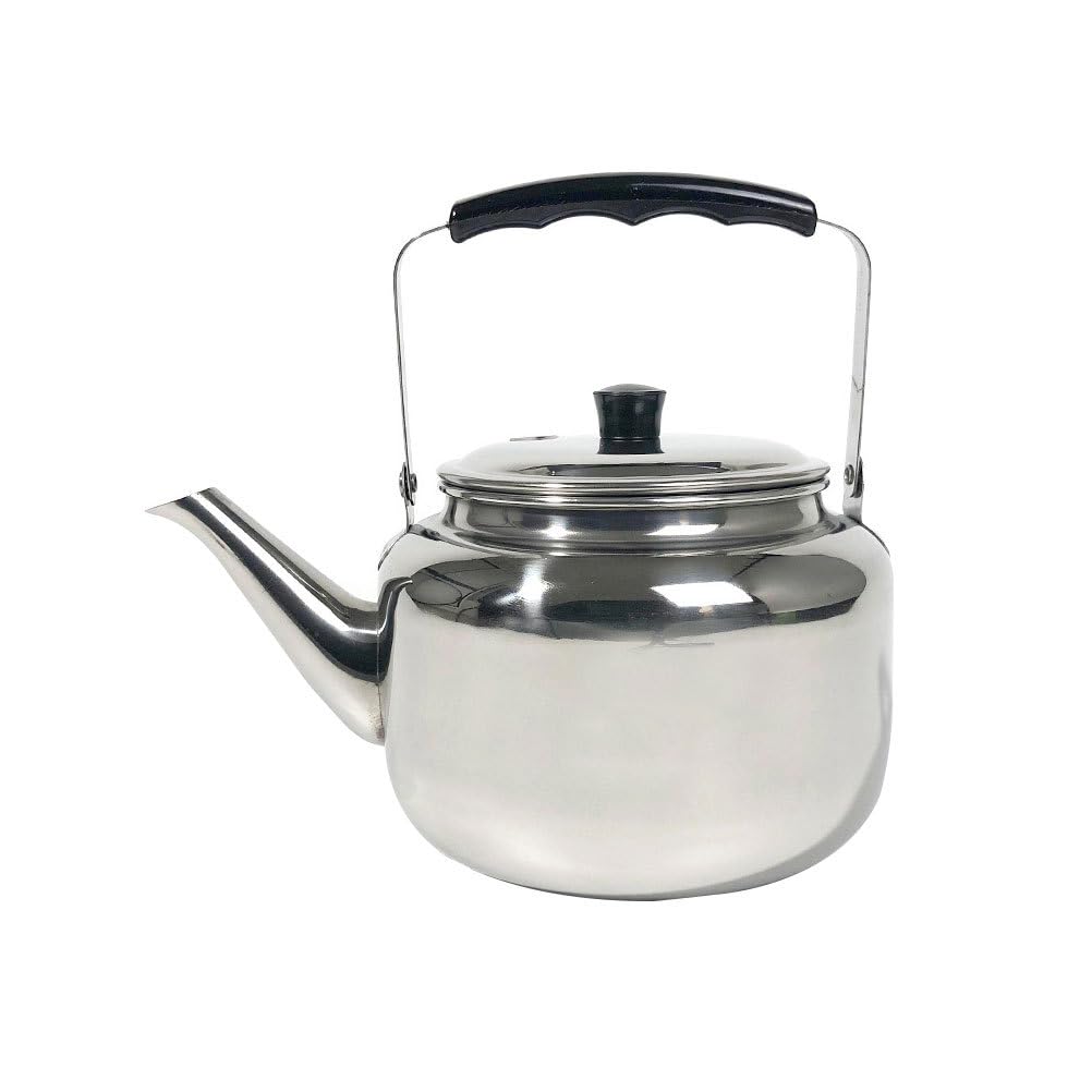 Cabilock Pfeifentopf Edelstahl Wasserkocher 2.00 L Praktischer Wasserkessel Für Küche Induktionsherd Und Gasherd Griff Gegen Hitze Für Tägliches Wasserkochen