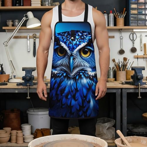 Delantal de trabajo Blue Owl con hebilla rápida miniatura 4