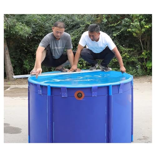 Piscine à poissons à cadre hors sol en PVC pour aquaculture domestique