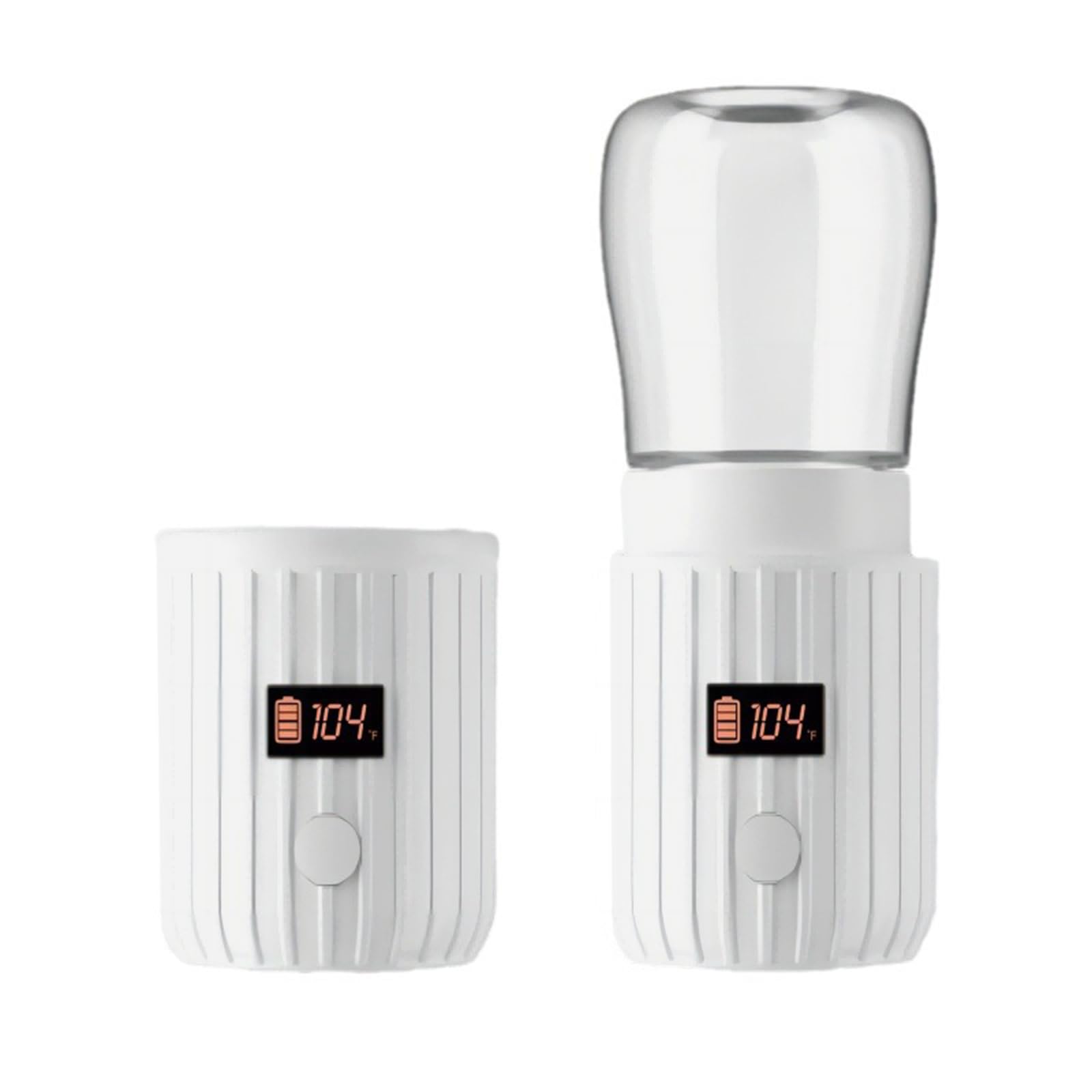 Chauffe-biberon portable pour les sorties de voyage Chauffage rapide avec conception intelligente anti-fuite
