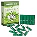 Today - 40 Mollette per bucato Antisegno, Ecologiche in Plastica 95% riciclata, Made in Italy. Misura grande, Resistenti e Antivento - Colore Verde