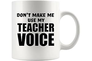 Panvola Don't Make Me Use My Teacher Voice Teacher Gifts from Student...