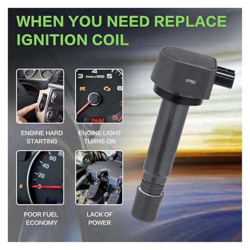 Bobina de encendido para Civic 2006-2011 con chispa de alta precisión para motor 1.8L L4 2