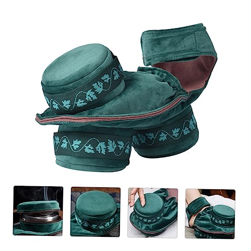 Funda Reutilizable sin Humo para Caja de Moxibustión para Pies KOMBIUDA, con Cinturón Resistente al Calor para Uso Personal, Herramienta Compacta y Portátil para el Cuidado de los Pies miniatura 5