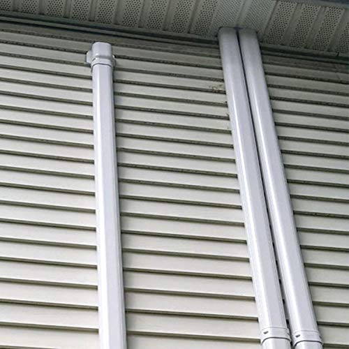 Air Jade 4" W 14 Ft Decorative PVC Line Set Cover Kit, Heavy Duty