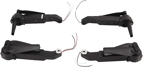 Miniatura 7 de RC Quadcopter Piezas de repuesto Axis Brazos con motor Hélice ABS Metal Racing Drone Frame Parts Accesorios de repuesto para E88 E88MAX E525 P1