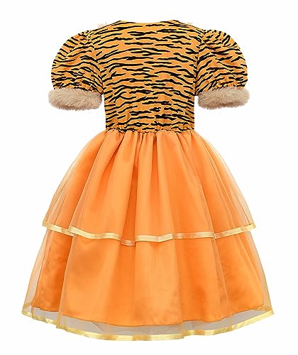 Disfraz ReliBeauty de Tigre para Niñas miniatura 2