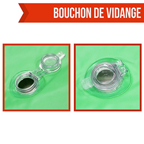 Linxor France® Piscina Bambino gonfiabile 196 x