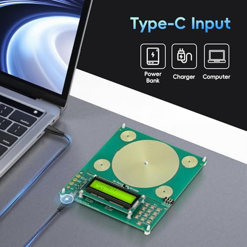 Image of Frequency Generator for Healing | Adjustable Schumann Resonance Generator - 7.83Hz Natural Frequency Device for Deep Sleep, Meditation, Yoga | USB Type-C Powered | 0.01Hz-200KHz Sound Therapy Tool