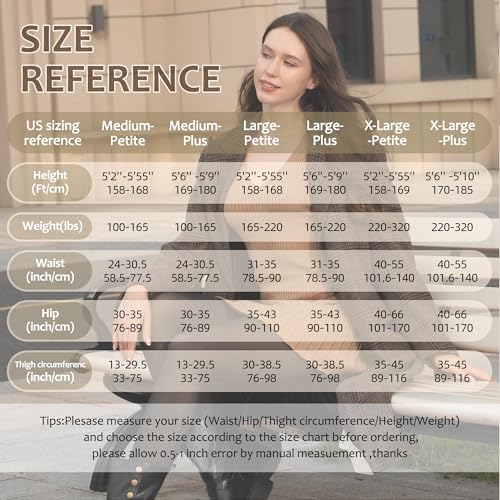Image of Fleece Lined Tights Sheer Women,Fake Translucent Warm Pantyhose Leggings Sheer Thermal Tights for Women in Winter.