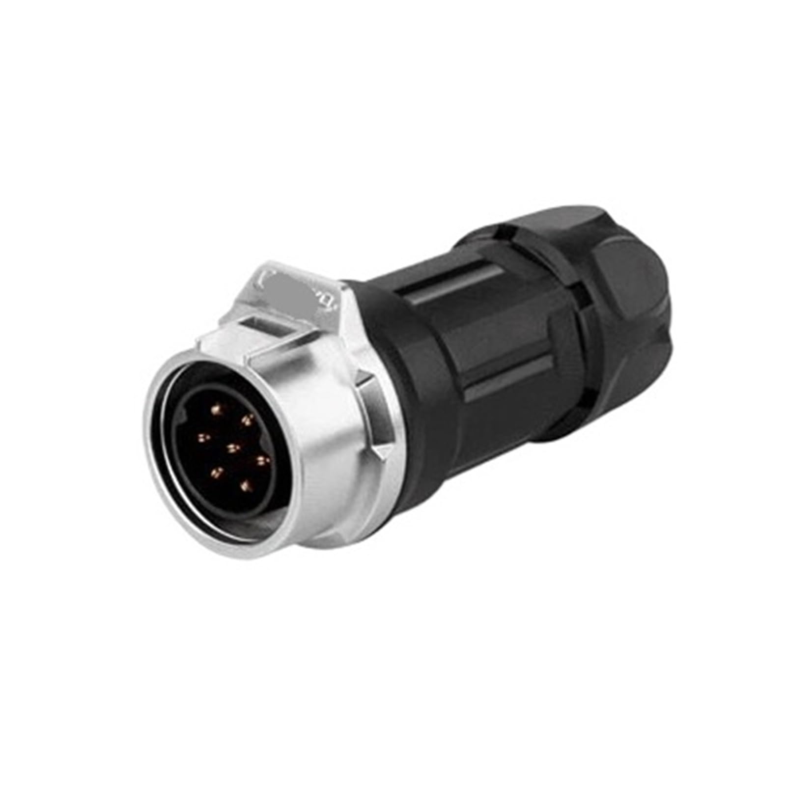 Connecteur M16 7 broches mâle étanche IP67 embase extérieure - 4