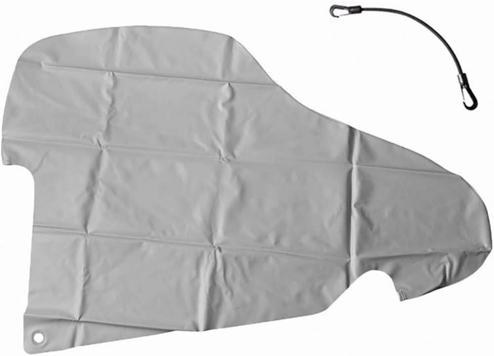 timtina Shaft Cover Shaft Protective Cover Trailer Shaft Protection Guard Cover PVC Grey