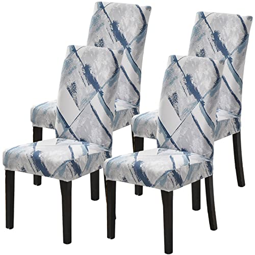 Jusmate Dining Chair Covers, Parsons Chair Slipcovers Set of 4