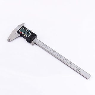 200mm / 8inch Digital Caliper, Stainless Steel Digital Caliper Electronic Measuring Tools Depth Gauge Diameter Vernier Measuring Tools High Precision
