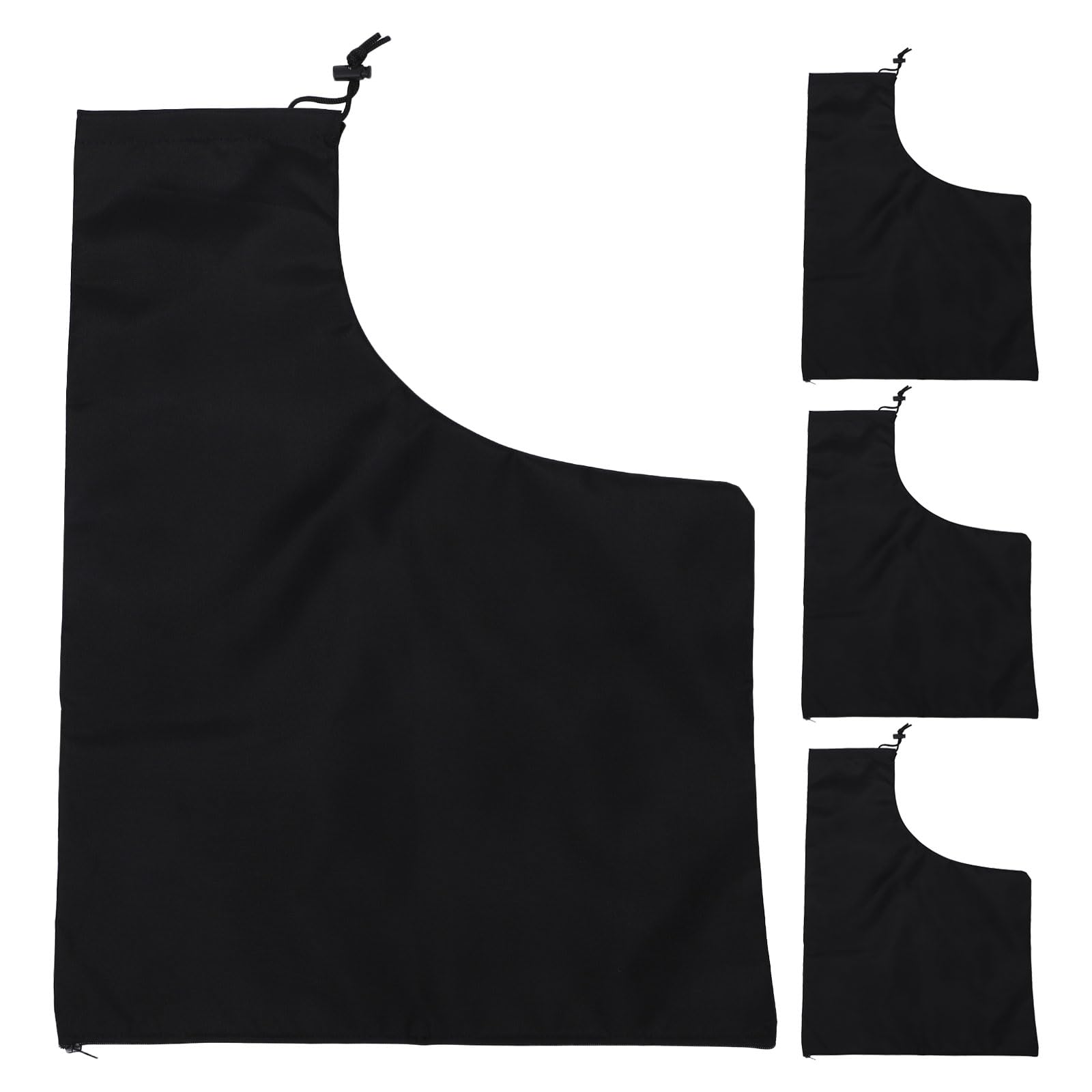 Paquet de collecte déchets de jardin Hemobllo lot de 4 sacs pour aspirateur souffleur de feuilles