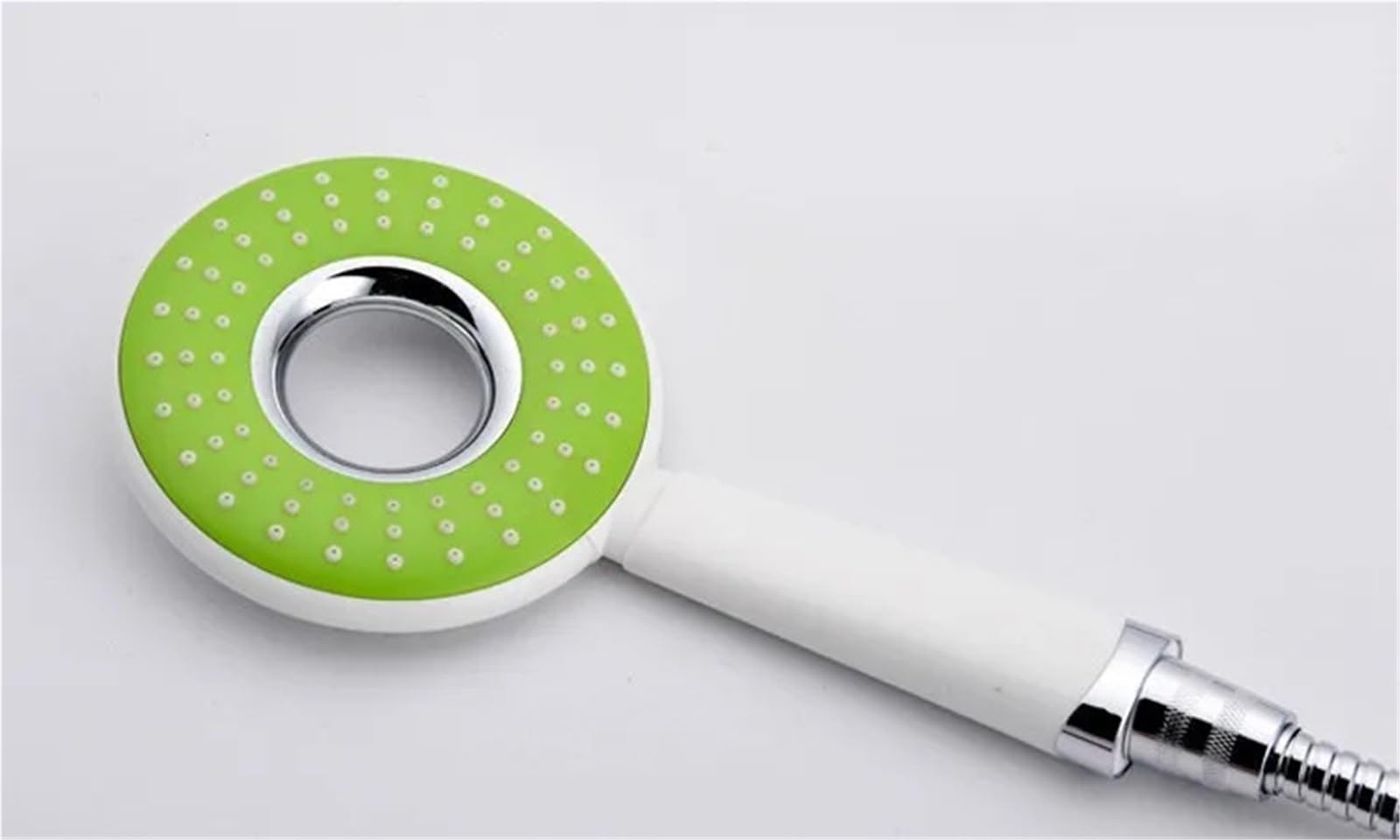 2 pezzi soffione bagno a pioggia accessori for il ad alta pressione ugello spruzzo a for risparmio idrico per Bagno(White)