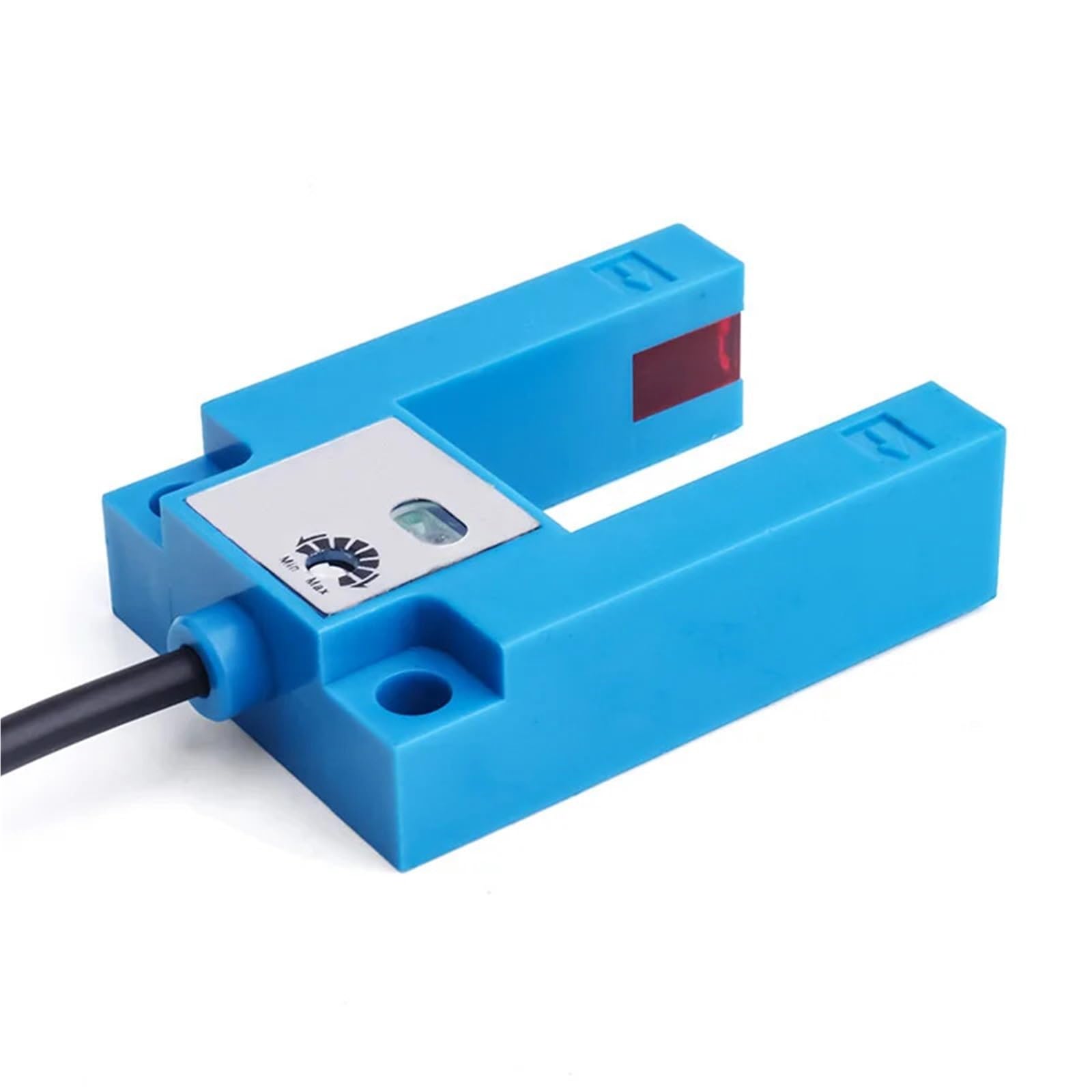 E3S Kwadratowy czujnik optyczny wiązki przelotowej z przełącznikiem NPN PNP NO+NC i odległością wykrywania od 30 mm do 50 mm.(BPC-QD5)