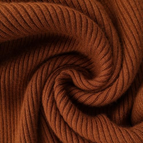 Long Sleeve for Man Fall Winter High Neck Sweater Thick Crochet Thermal Knit Plain Man 2025 Trendy Y2K3