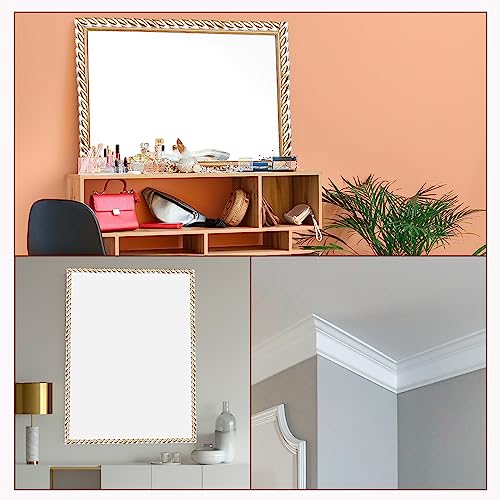Moulure murale flexible pour masquer les fissures et joints de miroir - 8