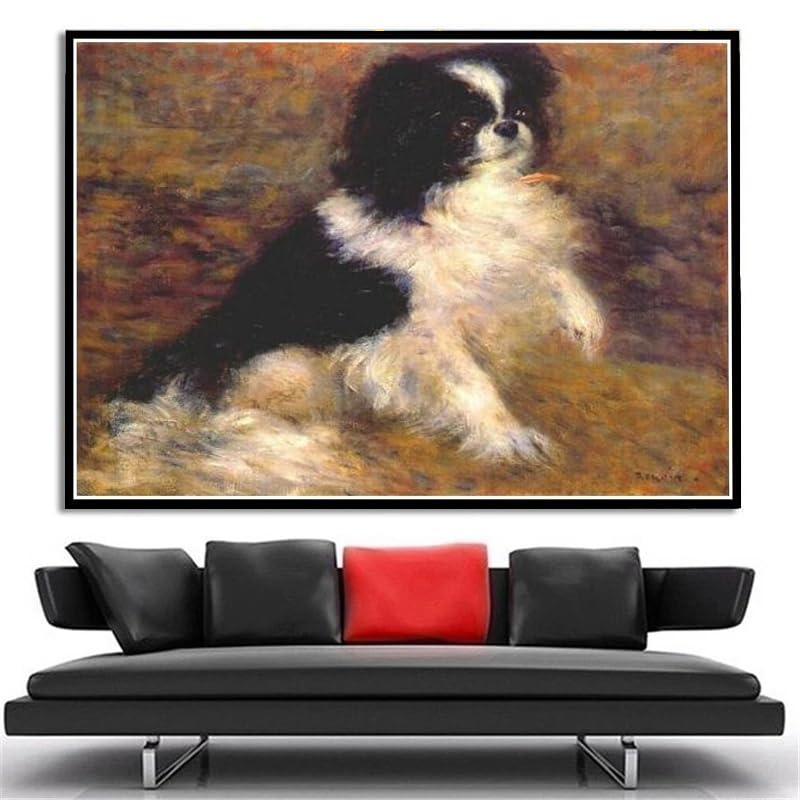 Amazon | 日本の犬タマ﹣ ピエール・オーギュスト・ルノワール﹣Diy 5D