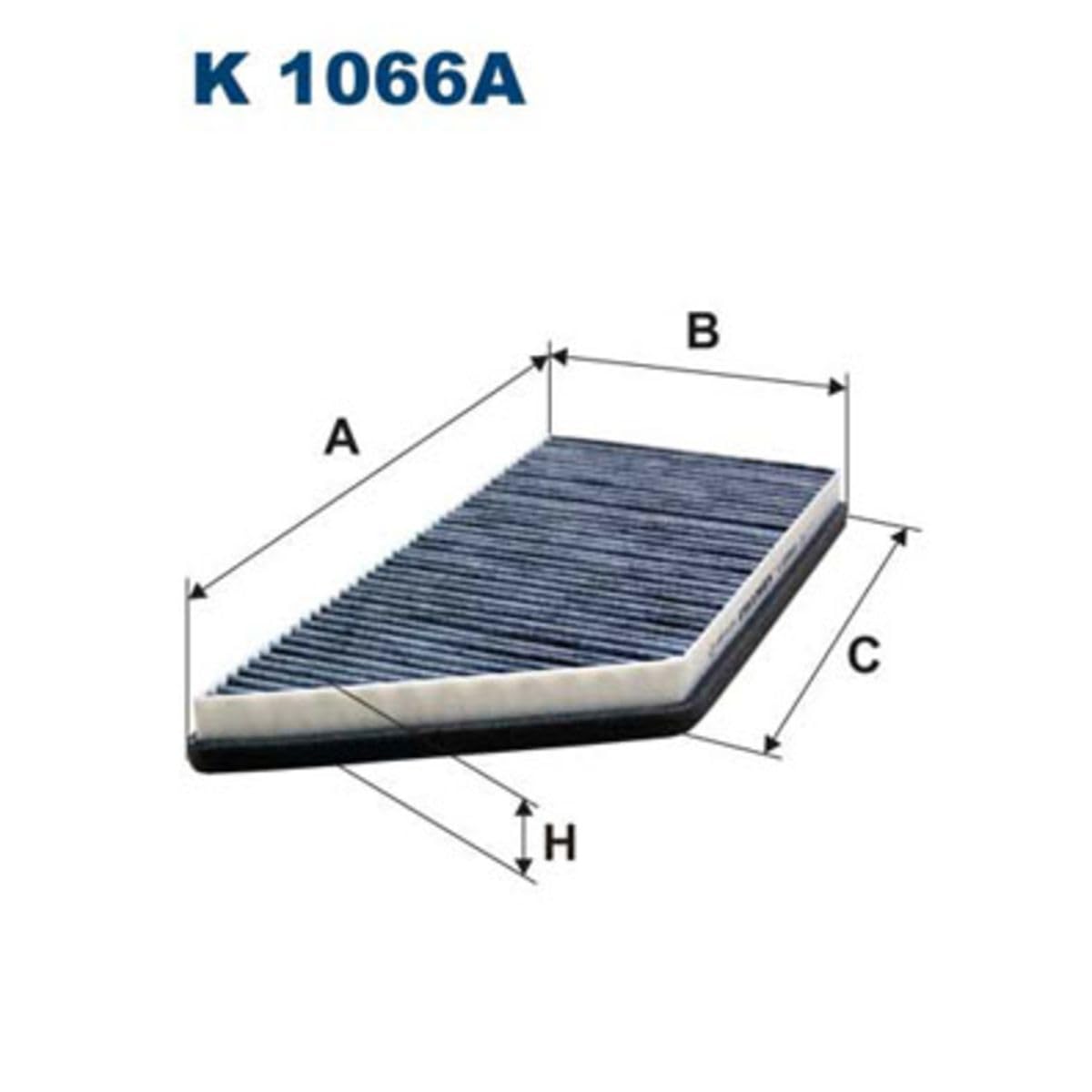Filtr powietrza wewnętrznego - Filtron K1066A
