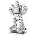 Metal Earth - 5060301 - Maquette 3D - Transformers - Bumblebee - 4,5 X 3,1 X 8,7 Cm - 2 pièces