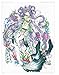 Magnificent Manga Coloring Book: Mythical and Magical Designs from Japanese Folklore (Design Originals) Hand-Drawn Art of People in Motion, Wearing Kimono Fabric and Patterns - Perforated Pages