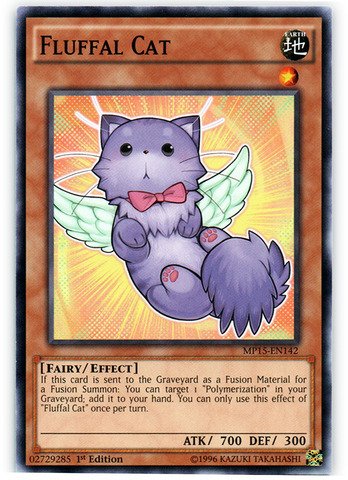 YU-GI-OH! - Fluffal Cat (MP15-EN142) - Mega Pack 2015 - 1st Edition