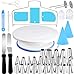 Cozywind Decorazione la Torta Kit di Utensili 41 Pezzi Decorazione Torta Set Professionale Decorazioni Torte Pasticceria