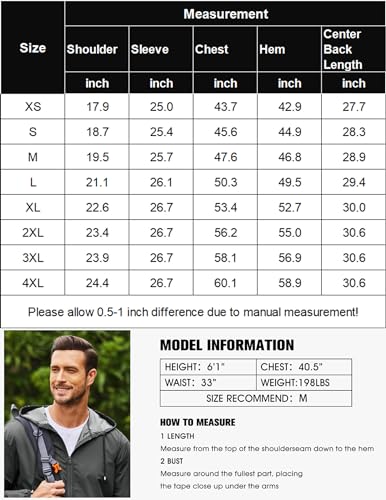 Coofandy Men'S Cycling Windbreaker Jackets Lightweight Windproof Packable Rain Jackets thumb #5