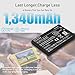 TGXJI Replacement Battery for CTR-003, (2025 New Upgrade) High Capacity Battery Compatible with CTR003 3DS 2DS-with Tool kit