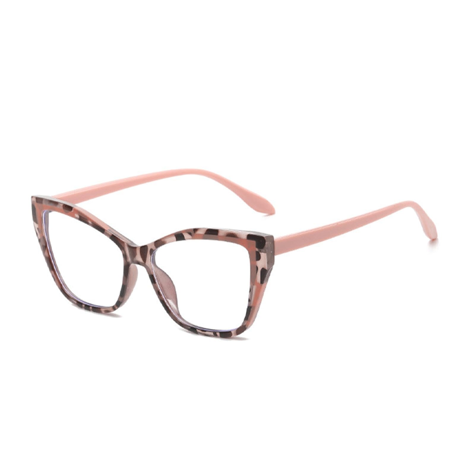 Gafas bloqueadoras frente a la fatiga ocular por pantallas con montura rosa