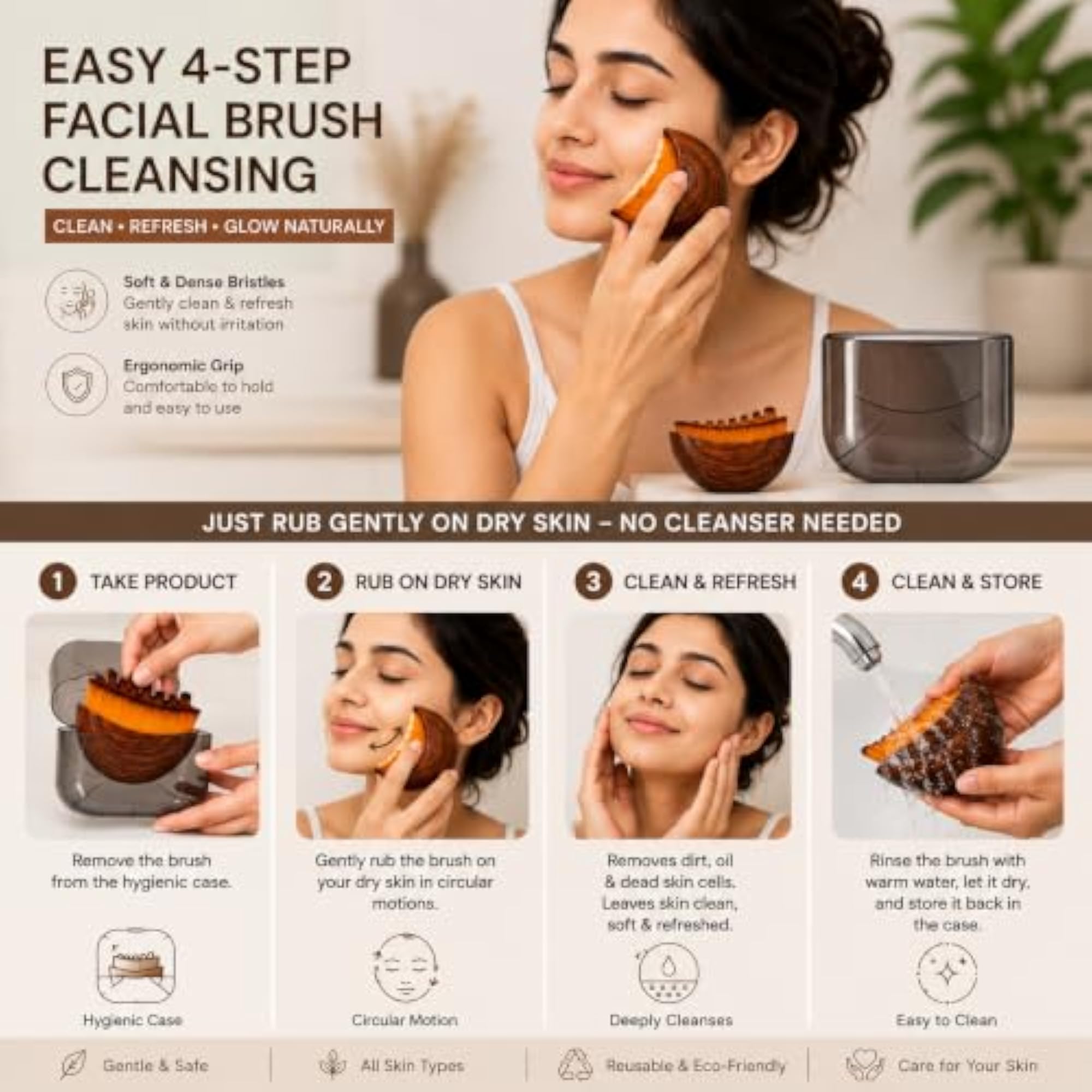 Silicone Facial Cleansing & Skincare Tool Kit