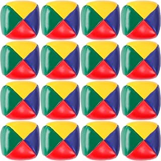 16 Pack Juggling Balls for Beginners,Mini Juggling Balls,Multicolor Beginners Juggling Balls,Durable Juggle Ball Kit,Soft Easy Juggle Balls,Easy to Grip for Boys Girls Adults
