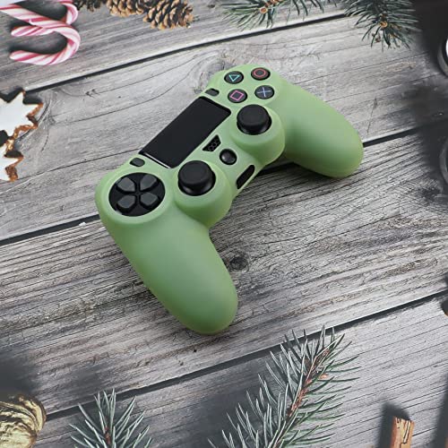 Image of Silicone Skin for Ps4 Controller, Anti-Slip Shell Cover Case Dark Glow with 10 Joystick Grips for Playsation 4 / Slim /Pro Dualshock 4 Controller Wireless Gamepad