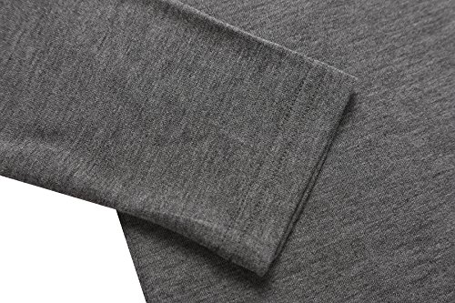 Image of Herou Womens Long Sleeve Turtleneck Slim Fitted Lightweight Casual Active Layer Tops Shirts