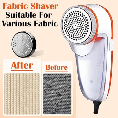Image of NOVA Lint Remover for Clothes Electric Lint Remover Lint Roller Fabric Cleaner for Woolen Clothes RUA Remover Machine Fabric Shaver White (2 Years Warranty)