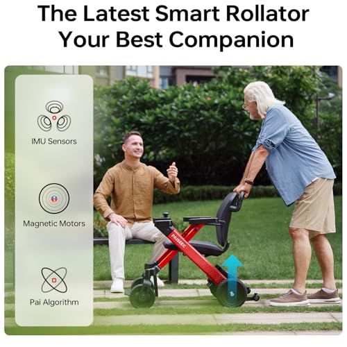 Image of Paiseec W3 3-in-1 Electric Wheelchair for Adults with Push-Assist